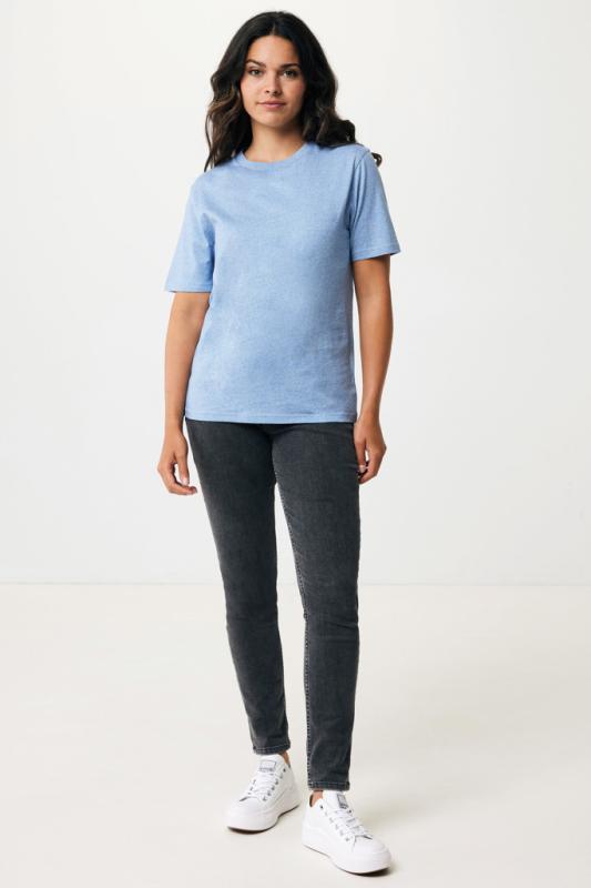Ľahké tričko IQONIQ Sierra z recykl. bavlny light heather blue XXS 4