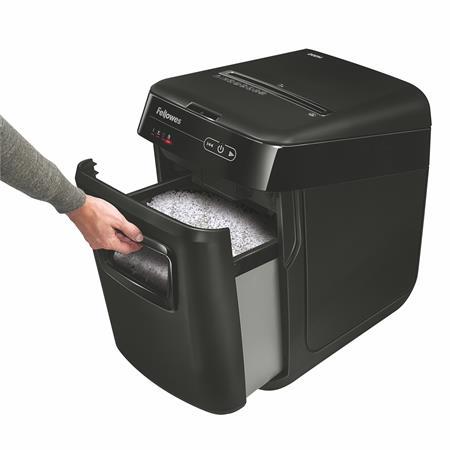 Skartovací stroj, mikro-konfety, 200 listov, FELLOWES "AutoMax™ 200M" 3