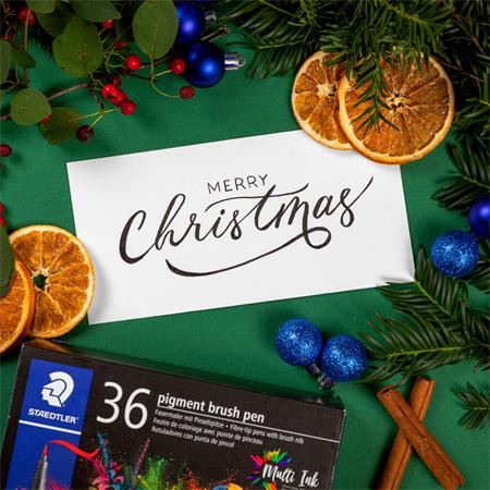 Sada štetcových popisovačov, STAEDTLER "Pigment brush 371", 36 rôznych farieb 9