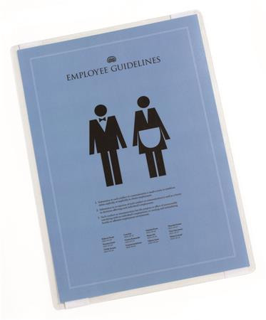 Laminovacia fólia za studena, A4, samolepiaca, DURABLE "Sealit®" 2