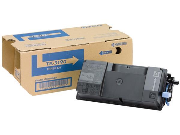 TK3190 Toner k tlačiarňam P3055dn, P3060dn, KYOCERA čierny, 25k 1