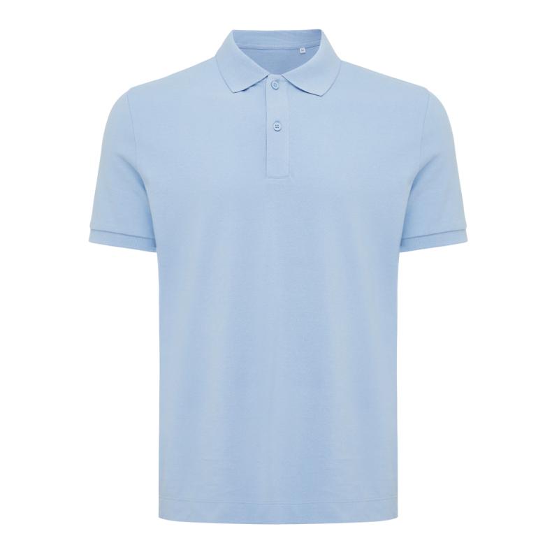 Polo tričko IQONIQ Yosemite z recykl. bavlny sky blue XXXL 1