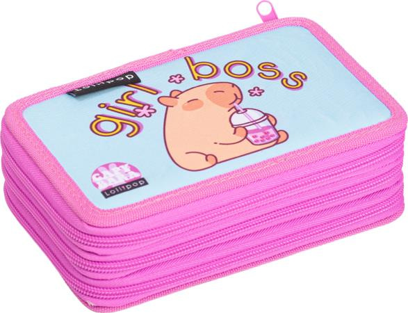 Peračník, 3 poschodový, na zips, LIZZYSULI, "Lollipop Capybara" 1