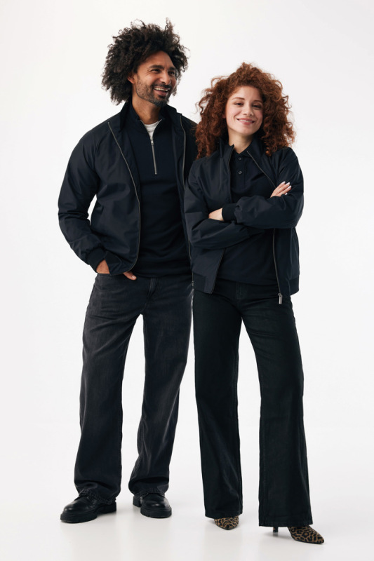 IQONIQ Odin mestská bunda z recyklovaného polyesteru čierna 4XL 17