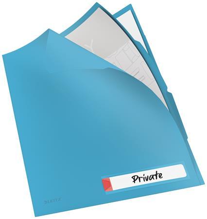 Doska na dokumenty, A4, PP, LEITZ "Cosy Privacy", matná modrá 3