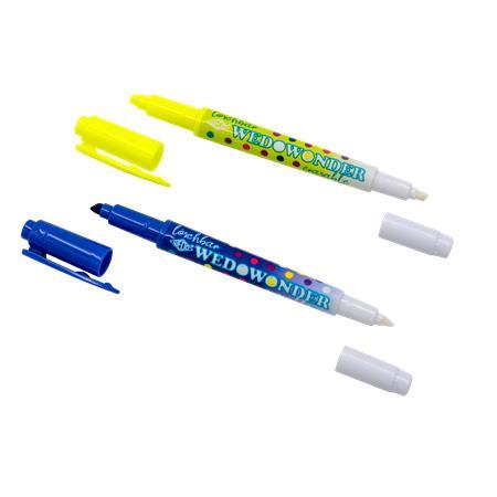Popisovače, sada, 2-3 mm, zmazateľné, obojstranné, WEDO, "Wedowonder", 6 rôznych farieb 4