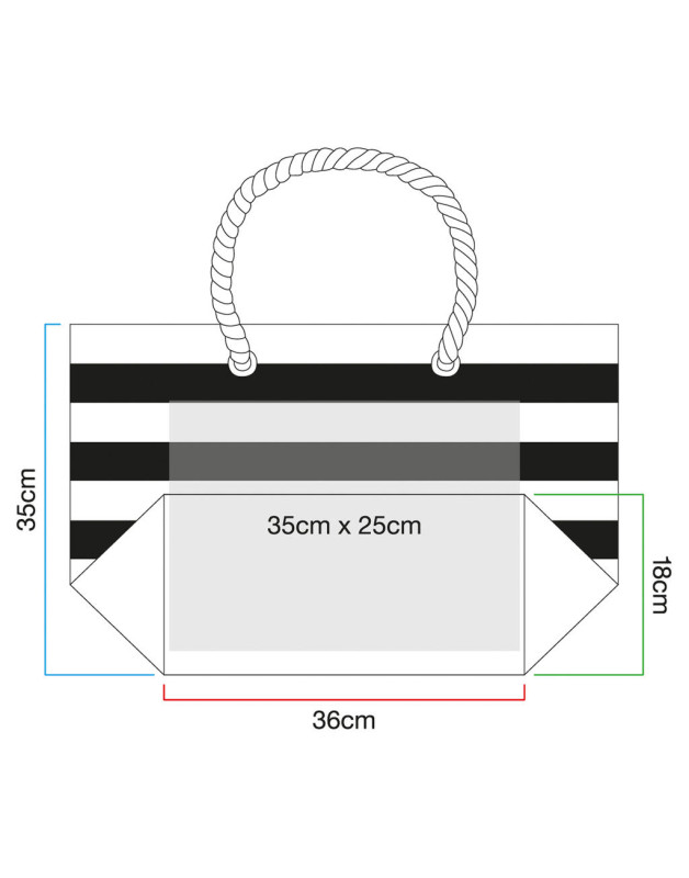 Plážová taška Nautical<P/> 5