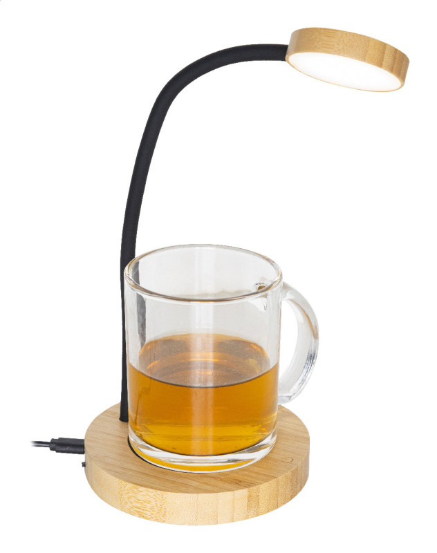 SipLight stolná lampa s ohrievačom hrnčekov 9