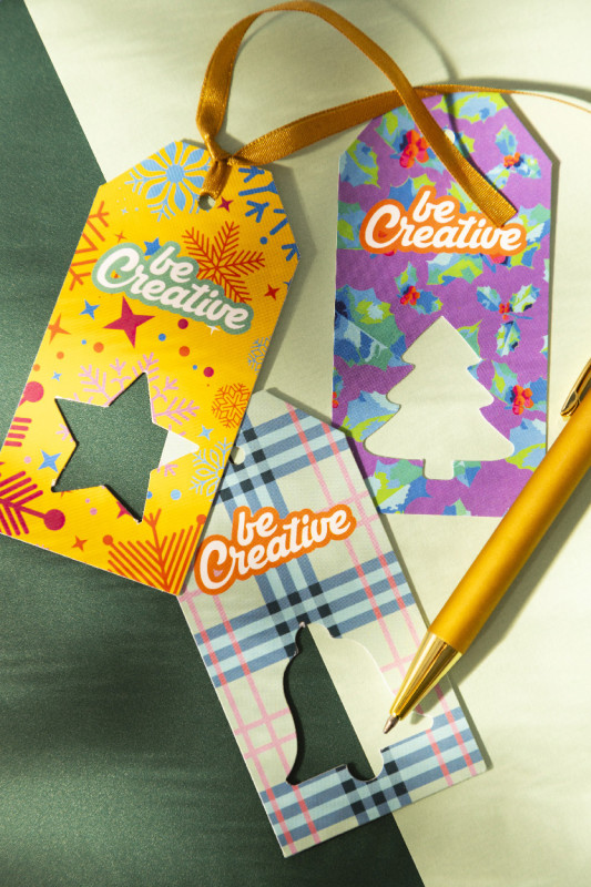 PrinTag Plus vlastná darčeková visačka, zvonček 5