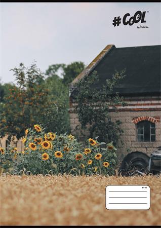 Zošit, A4, linajkový, 32 listov, COOL BY VICTORIA, "Country Yard", 81-32 2