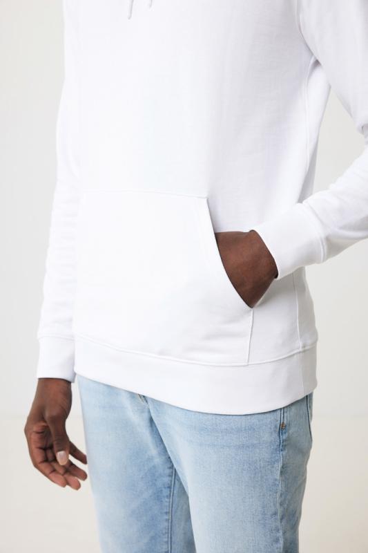 Mikina s kapucňou IQONIQ Jasper z recykl. bavlny recycled white XXL 18