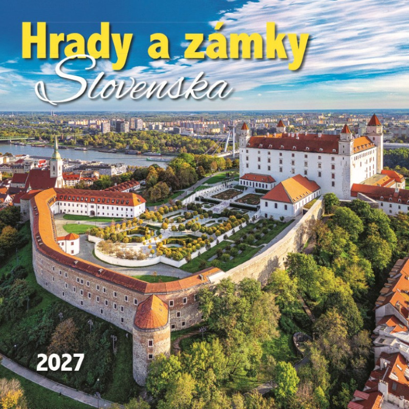 Nástenný kalendár Hrady a zámky Slovenska 2027 1