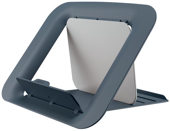 Stojan na notebook, nastaviteľný, LEITZ "Ergo Cosy", zamatová sivá 1