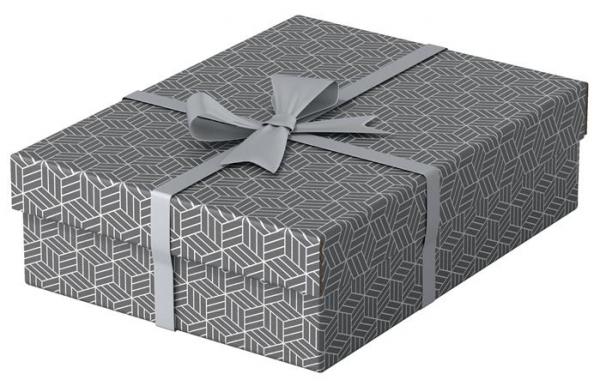 Úložný a darčekový box, ESSELTE "Home", sivá 3