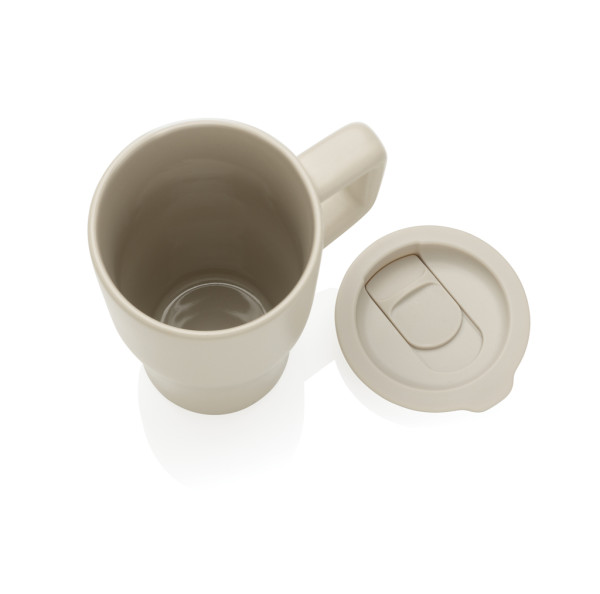 Keramický luxusný hrnček Quencher 490 ml warm brown 6