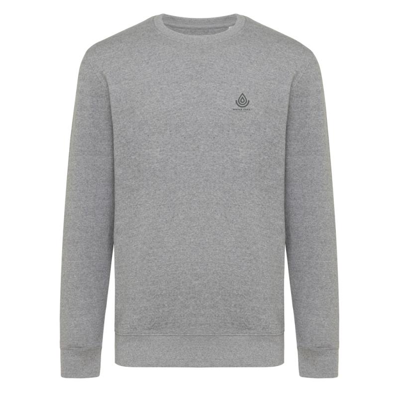 Ľahká mikina IQONIQ Etosha z recykl. bavlny light heather anthracite XXL 3