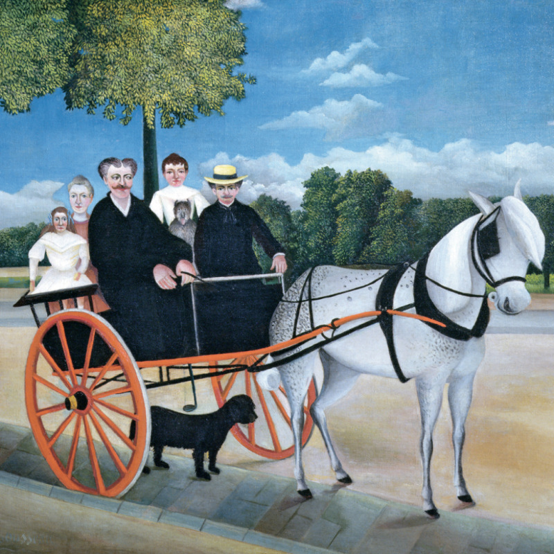 NOTIQUE Grid calendar Henri Rousseau 2027, 30 x 30 cm 2
