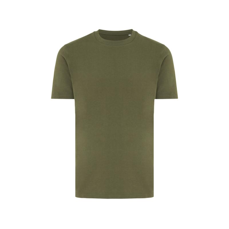 Tričko IQONIQ Brett z recykl. bavlny khaki XL