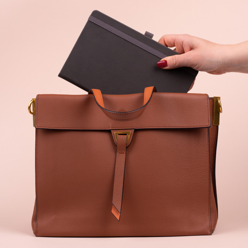 NOTIQUE Notes Sivý, bodkovaný, 13 x 21 cm 7