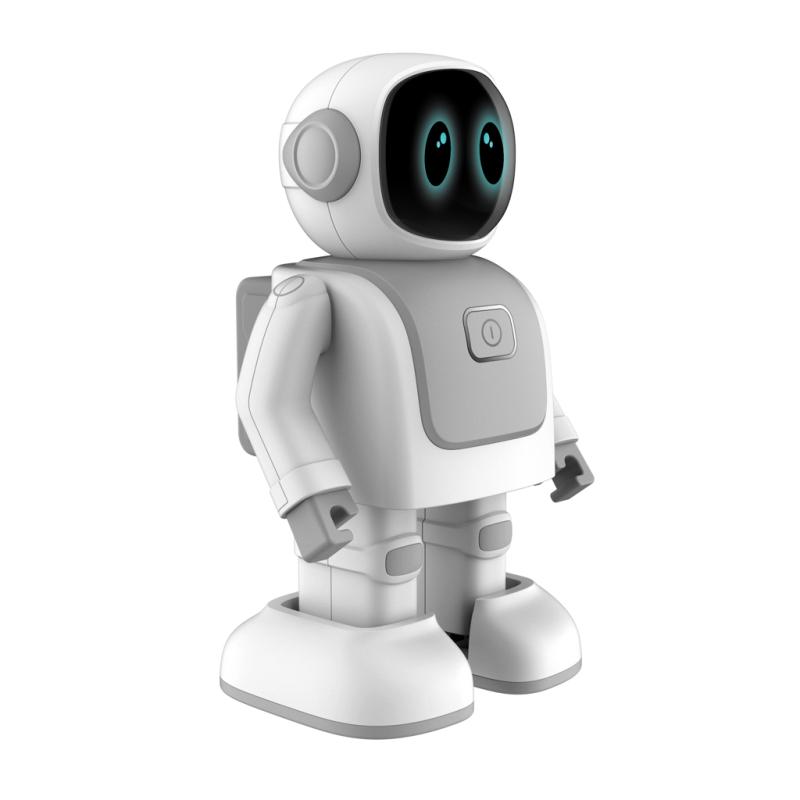 Tancujúci robot s reproduktorom Robert biela 1