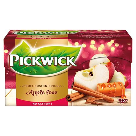 Ovocný čaj, 20x1,75 g, PICKWICK "Fruit Fusion", Apple Love 1