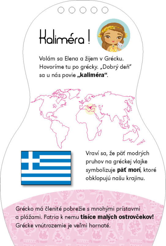 Obliekame grécke bábiky ELENA – Maľovanky 5