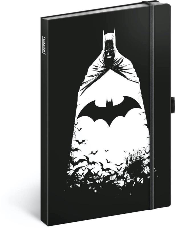 BAAGL SET 6 Batman: batoh, penál etue, sáček, notes, pláštěnka, desky 13