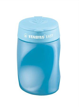 Strúhadlo, trojdierkové, so zásobníkom, pre pravákov, STABILO "Easy", modré 1