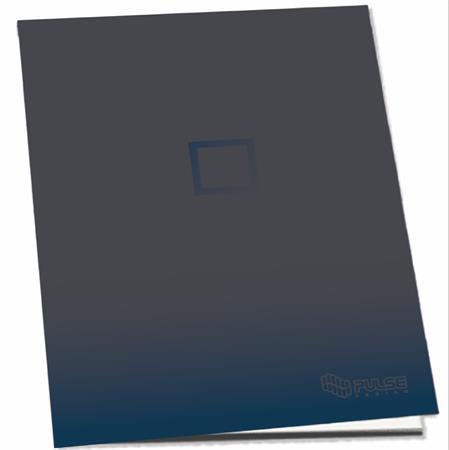 Zošit, A4, štvorčekový, 52 listov, PULSE "Dark Colours" 3