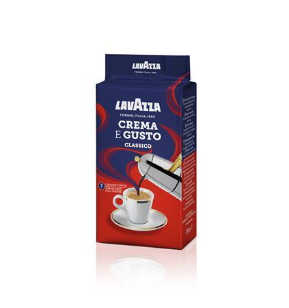 Káva, pražená, mletá, 250 g, LAVAZZA "Crema e Gusto" 1