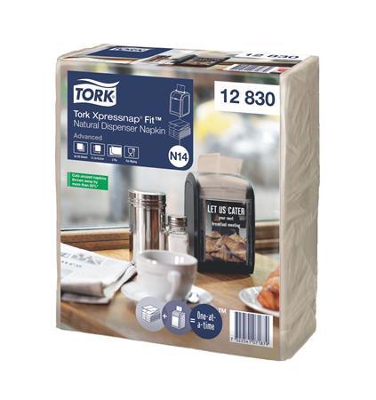 Servítky do zásobníka, 2-vrstvové, 21,3x16,5 cm, N14 systém, Advanced, TORK "Xpressnap Fit