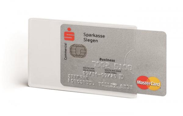 Plastové puzdro, 1-kusové, na RFID kartu, DURABLE, priehľadná 2