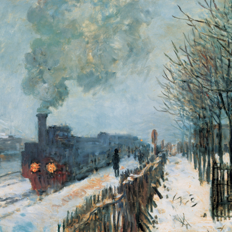 NOTIQUE Poznámkový kalendár Claude Monet 2027, 30 x 30 cm 13