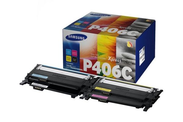 CLT-P404C toner multipack do tlačiarní SL C430W, SL C480W, SAMSUNG b+c+m+y, 1,5k + 3x1k 3