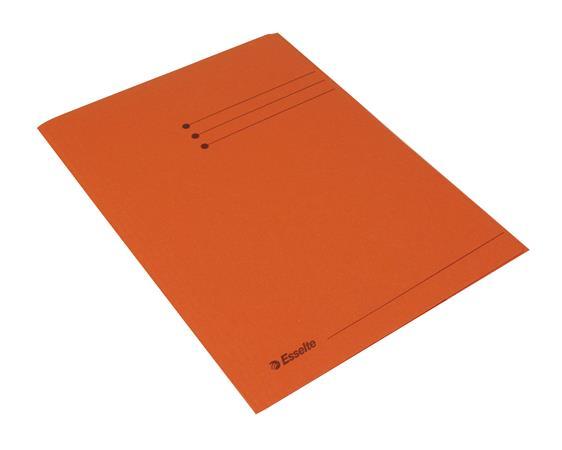 Doska na spisy, s chlopňami, prešpánová, A4, ESSELTE, oranžová 1