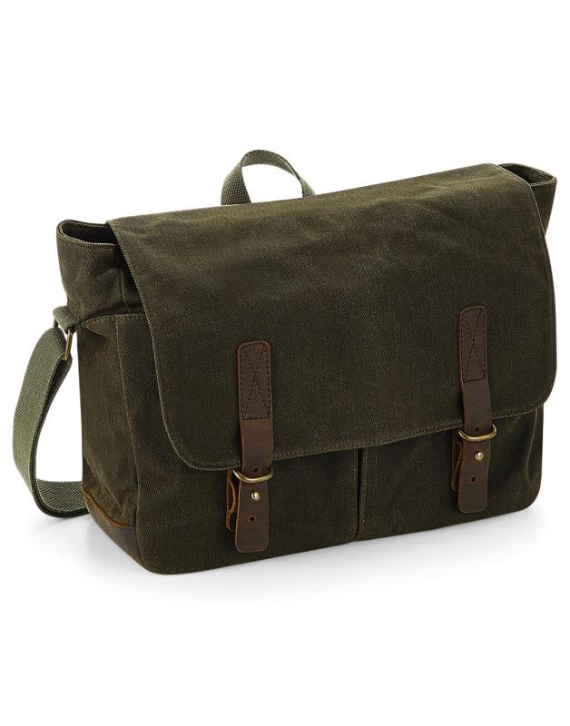 Taška Messenger Heritage Waxed Canvas 2