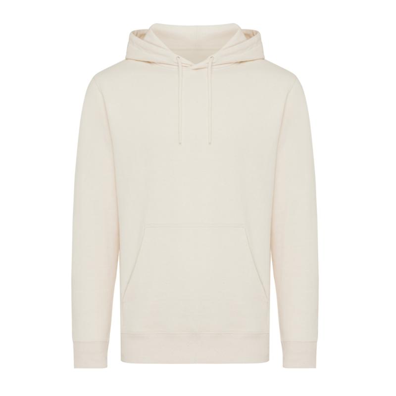 Ľahká mikina s kapucňou IQONIQ Rila z recykl. bavlny natural raw 5XL 1