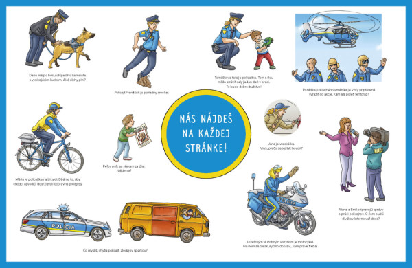 Veľká knižka POLÍCIA pre malých rozprávačov 5