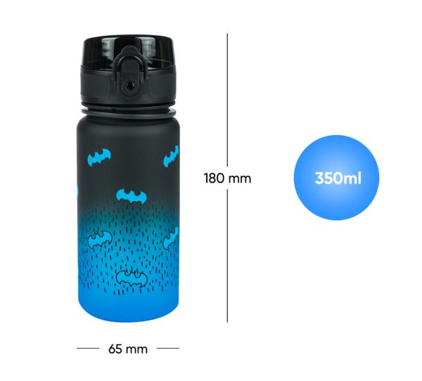 BAAGL Tritanová fľaša na nápoje Gradient Batman Blue 350 ml 6