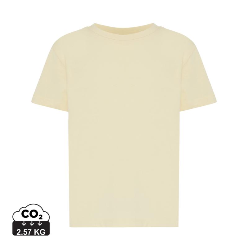 Detské tričko IQONIQ Koli z recykl. bavlny cream yellow 11-12r (146-152cm)