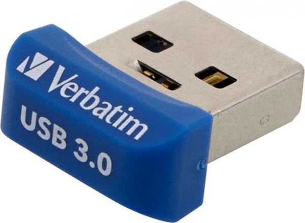 USB kľúč, 16GB, USB 3.0, 80/25MB/sec, VERBATIM "Nano Store n Stay" 3
