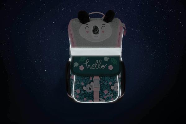 BAAGL SADA 3 Zippy Baby Koala: aktovka, peračník, vrecko 6