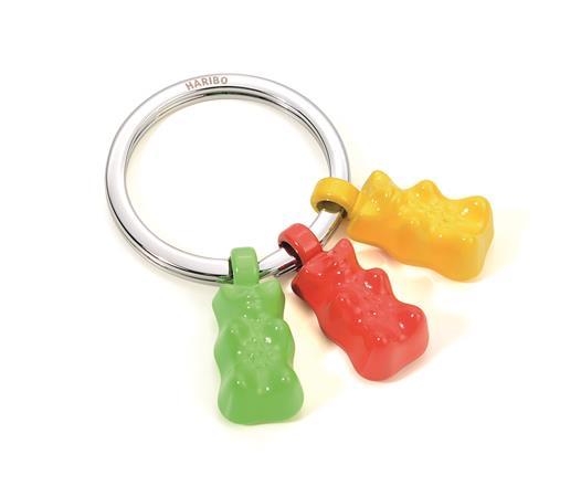 Kľúčenka, s 3 charm ozdobami, TROIKA "Haribo" 1