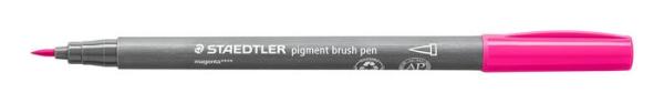Fixka v tvare štetca, sada, STAEDTLER "Pigment brush 371", 24 rôznych farieb 6