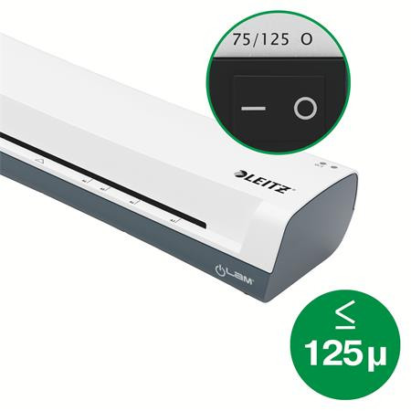 Laminovacia sada, A4, 80–125 mikrónov, LEITZ "iLam Home 4-in-1", biela 4