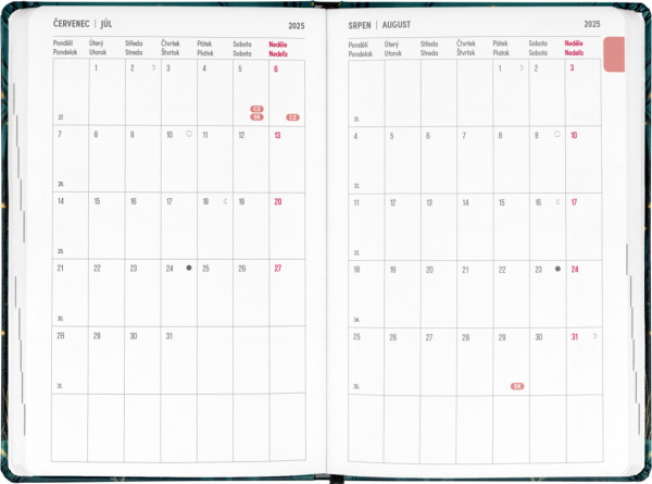 NOTIQUE 18-mesačný diár Petito – Líška 2025/2026, 11 x 17 cm 3