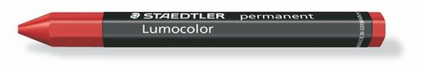 Univerzálna voskovka, permanentná, omnigraph, STAEDTLER "Lumocolor", červená