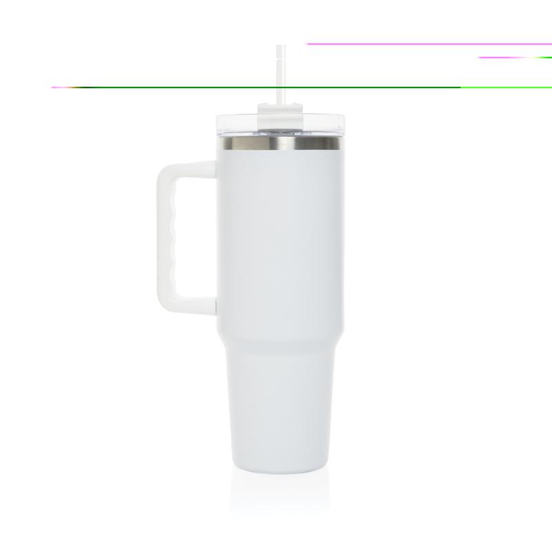 Termohrnček 1200ml Peakflow z RCS recykl. nerezovej ocele biela 4