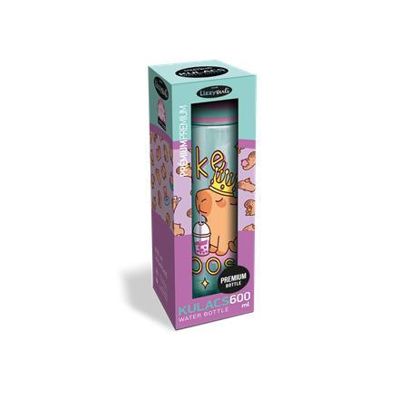 Fľaša, 600 ml, LIZZYSULI, Lollipop Capybara, zelená-fialová 2