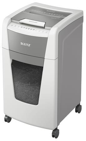 Skartovací stroj, konfetti, 300 listov, LEITZ "IQ AutoFeed Office 300 P4 Pro"